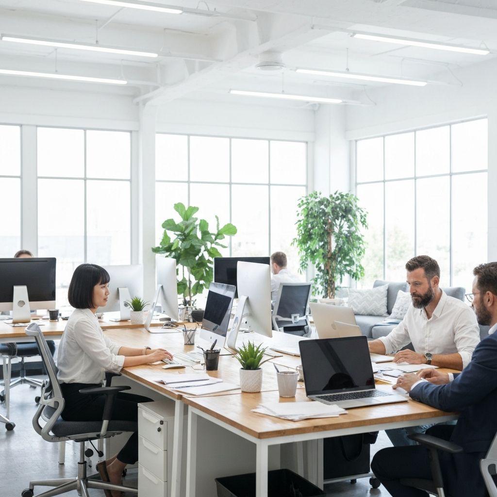 Команда PayStruct Business в офисе