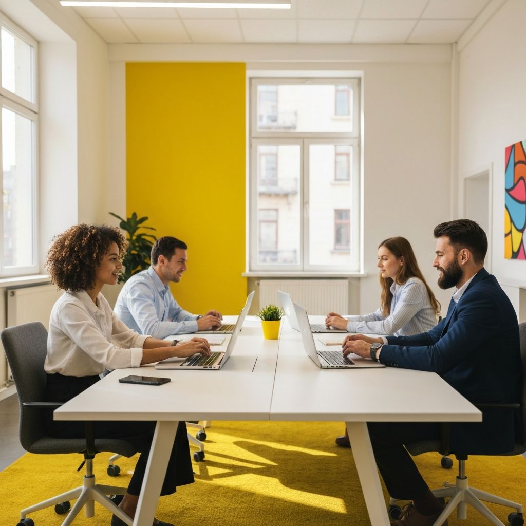 Команда PayStruct Business на совещании